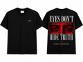 LYIE T-Shirt Schwarz - Vorder- und Rückseite